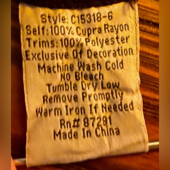 Johnny Was Carnation Embroidered Georgette Blouse - Picture 16 of 16